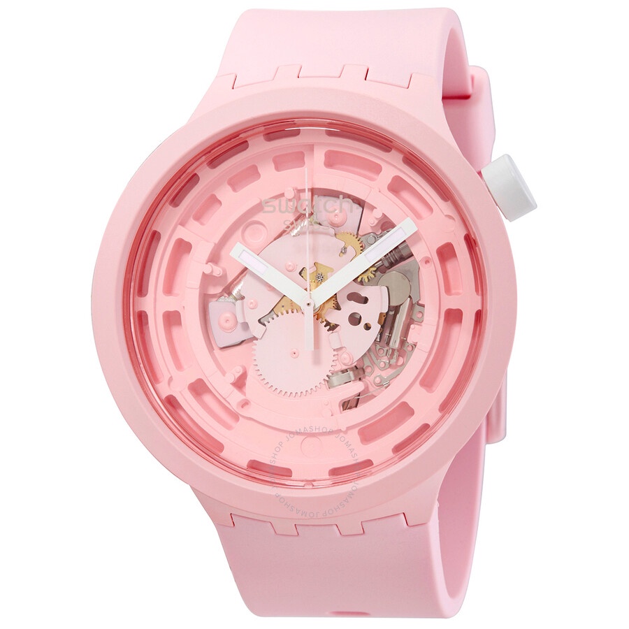 Jam Tangan Wanita Swatch SB03P100 Bioceramic Original