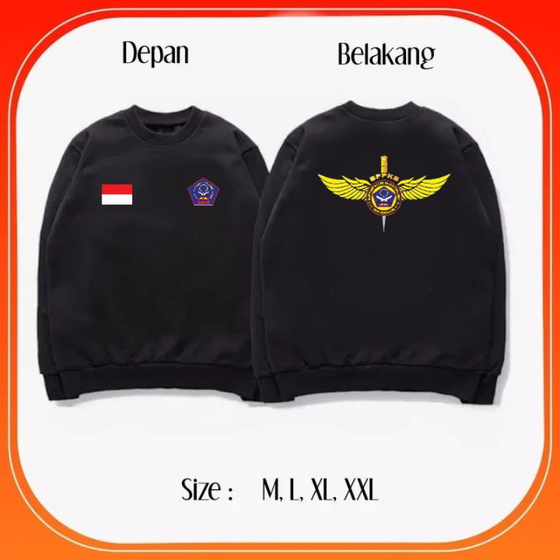 SWEATER BPPKB BANTEN LOGO DEPAN BELAKANG