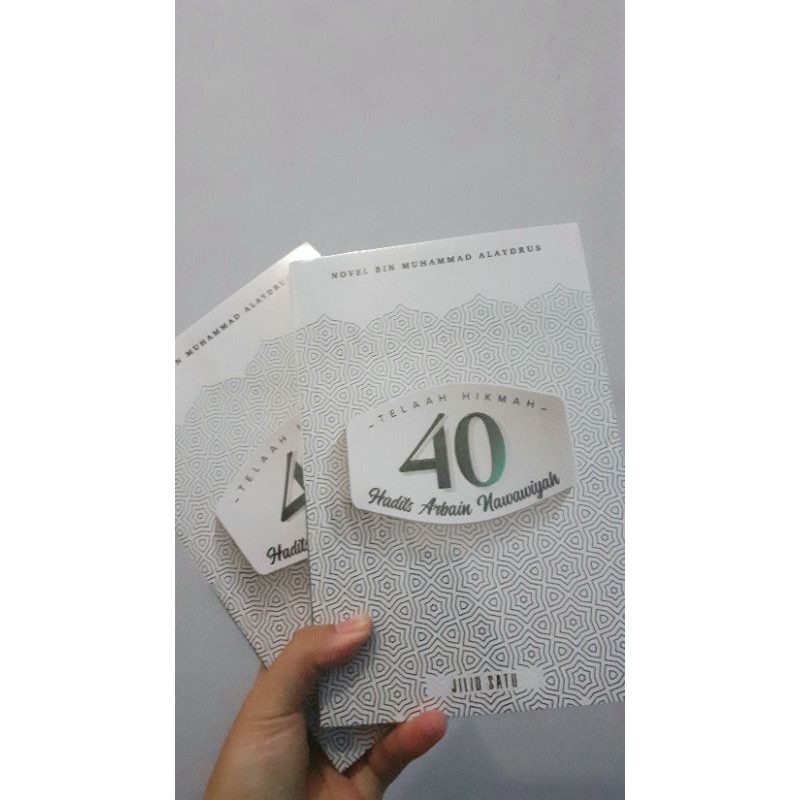 Buku Telaah Hikmah 40 Hadits Arbain Nawawiyah Karya Habib Novel Alaydrus Solo