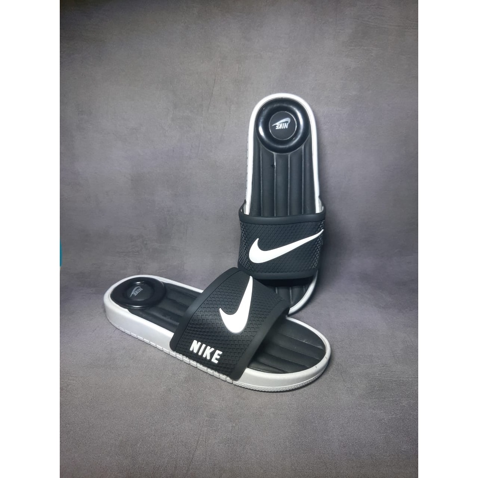 SANDAL NIKE IMPORT PRIA GRADE ORIGINAL 100% ANTI SLIP KARET LENTUR