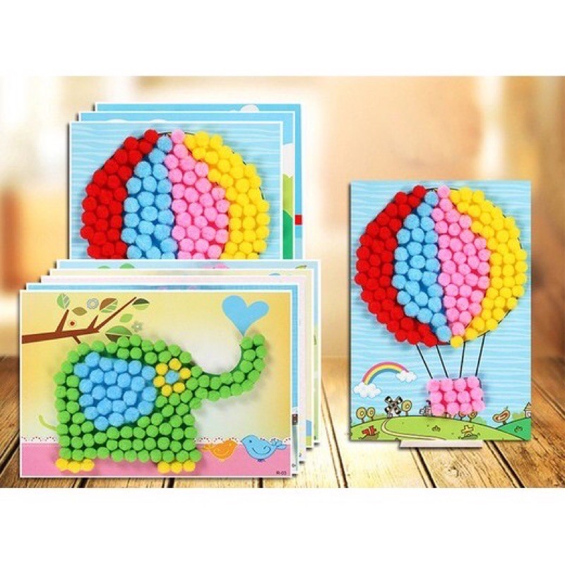 

Sticky Pom Pom / Menempel Pom Pom