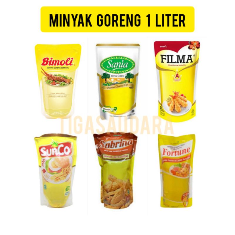 

Minyak Goreng Kemasan 1 Liter