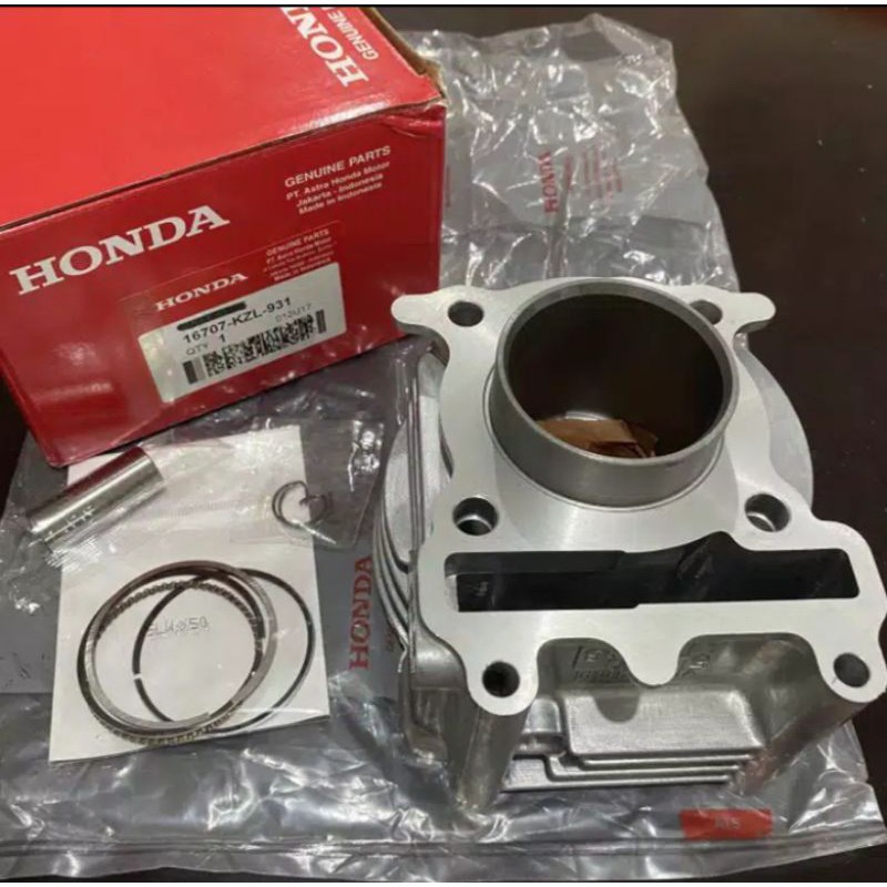 Silinder Blok Cylinder Block Mesin Piston Head Seher Klep Beat FI Scoopy Spacy F1 Vario 110 LED KZL