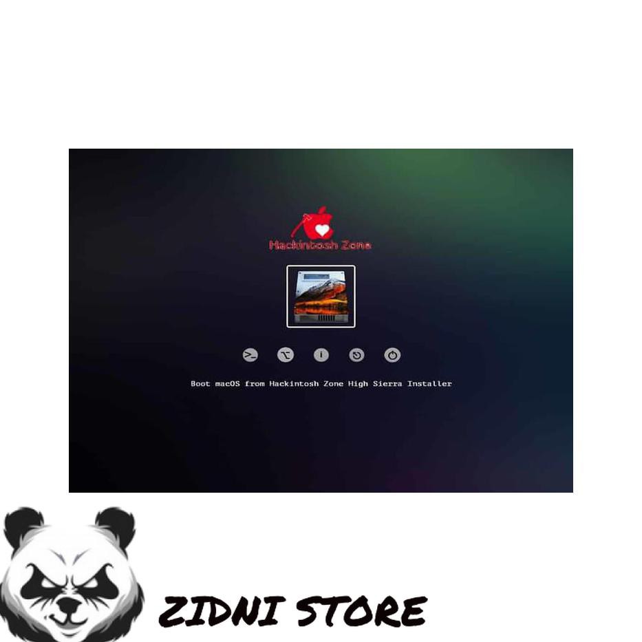SOFTWARE APLIKASI SWA575 USB 16GB INSTALLER BOOTABLE DISTRO HACKINTOSH MACOS HIGH SIERRA ZONE