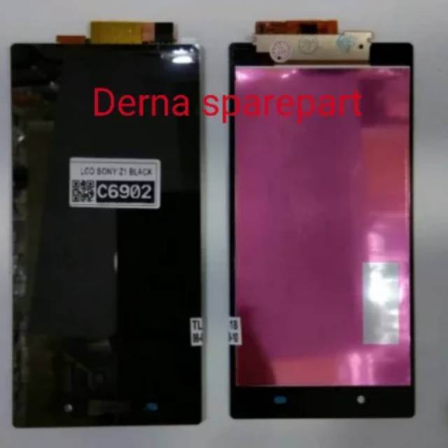 Lcd touchscreen sony xperia z1 big