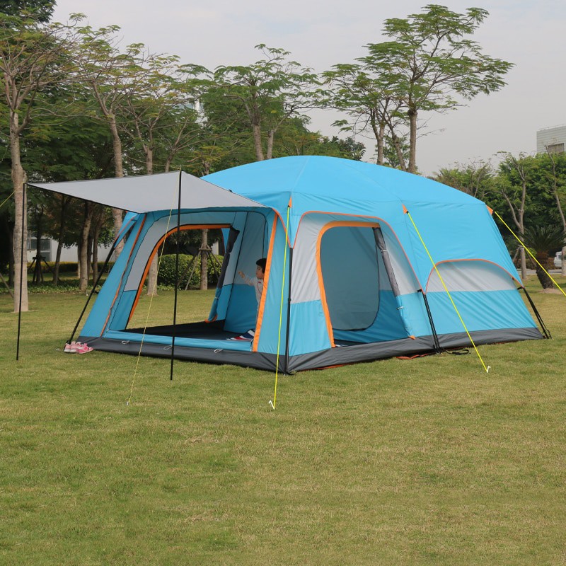  Tenda  Camping Family Camel Kapasitas 10 12 Person Double 