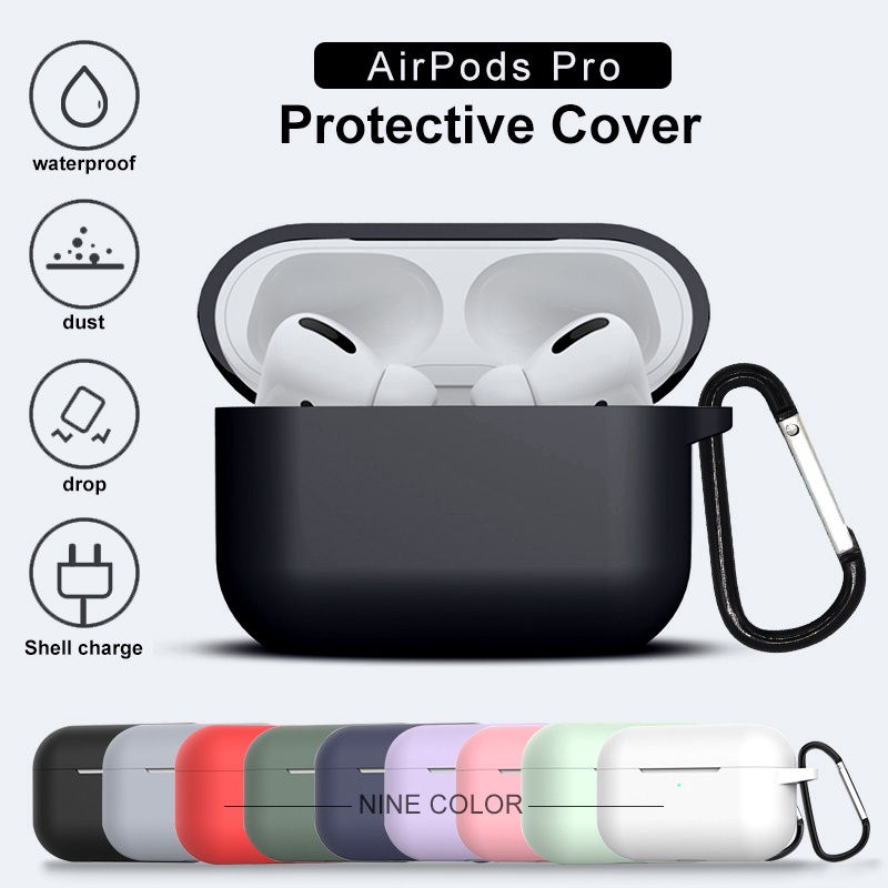 SOFTCASE/AIRPODS PRO HANG SILICONE CASE MACARON