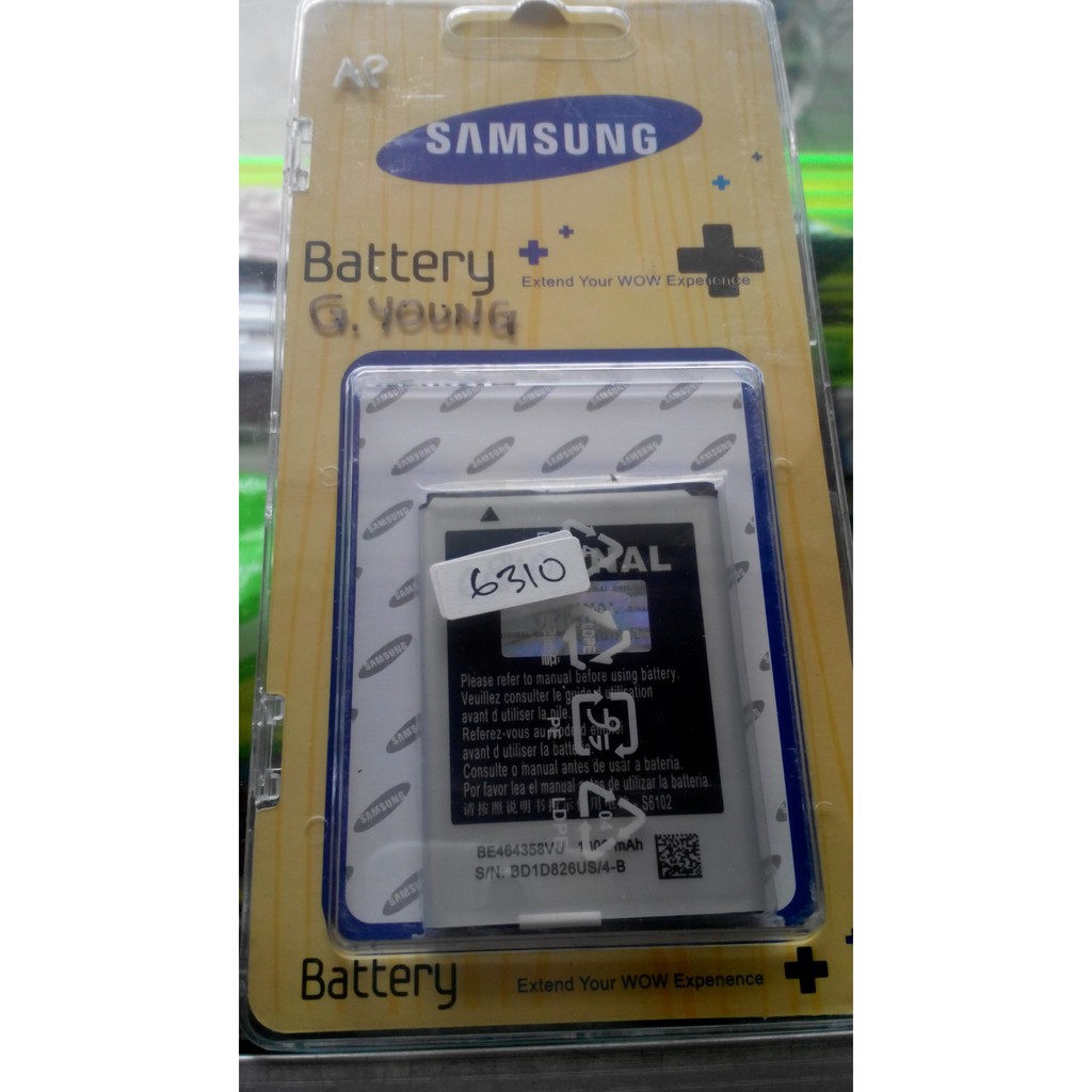 Spesifikasi Baterai Samsung Galaxy Young