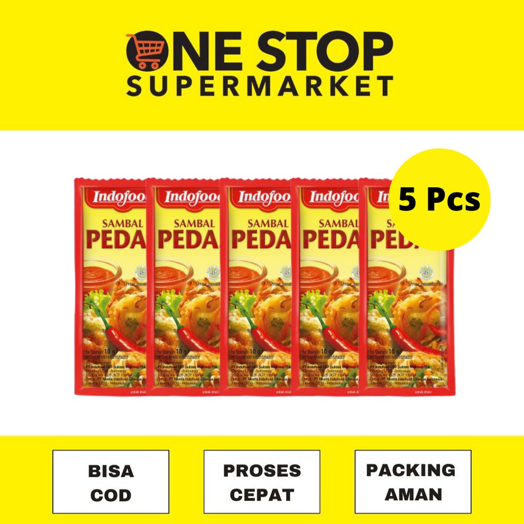 

Sambal INDOFOOD Pedas Sachet