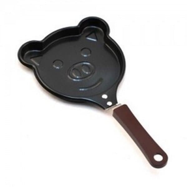 Teflon Mini Non Stick Frying Fry Pan Wajan Karakter Motif Anti Lengket cetak telur egg telor