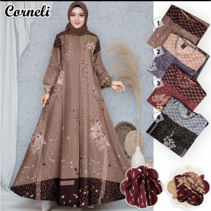 baju gamis wanita dress muslim terbaru Gamis maxmara lux jumbo promo jumbo | gamis terbaru gamis pe 