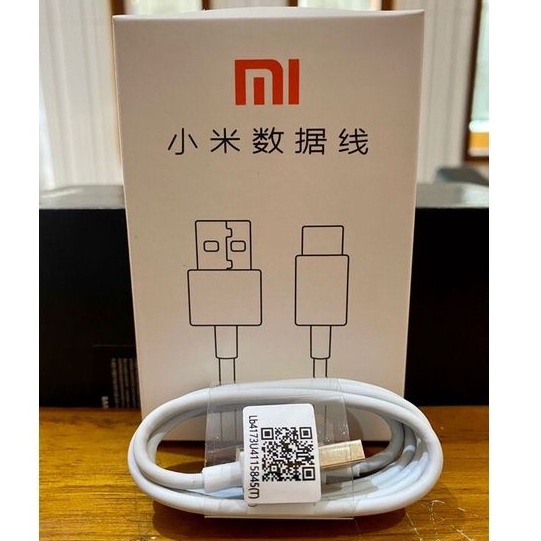 Kabel data Xiaomi Fast Charging/Quick Charger Micro USB Putih ORIGINAL 100%