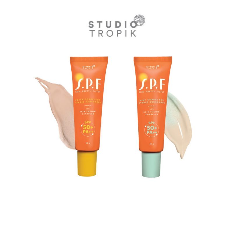 STUDIO TROPIK SPF 50+ PA++ Skin Pretty Filter Mint &amp; Peach