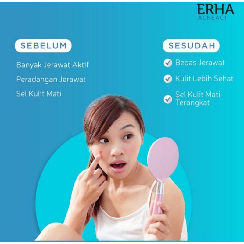 ERHA ACNE SPOT GEL ORIGINAL PENGHILANG JERAWAT DAN NODA BEKAS JERAWAT