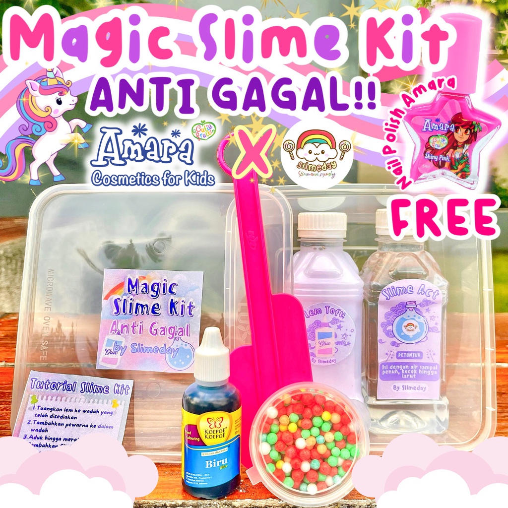 [PROMO] SLIME KIT MAGIC ANTI GAGAL TERMURAH