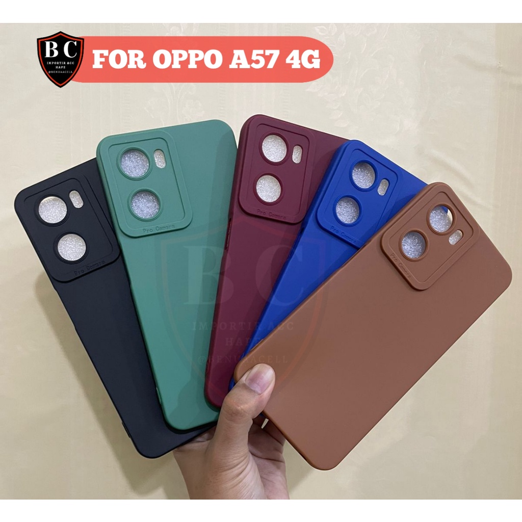 CASE OPPO A57 4G 2022 -SOFTCASE PRO CAMERA OPPO A57 4G 2022