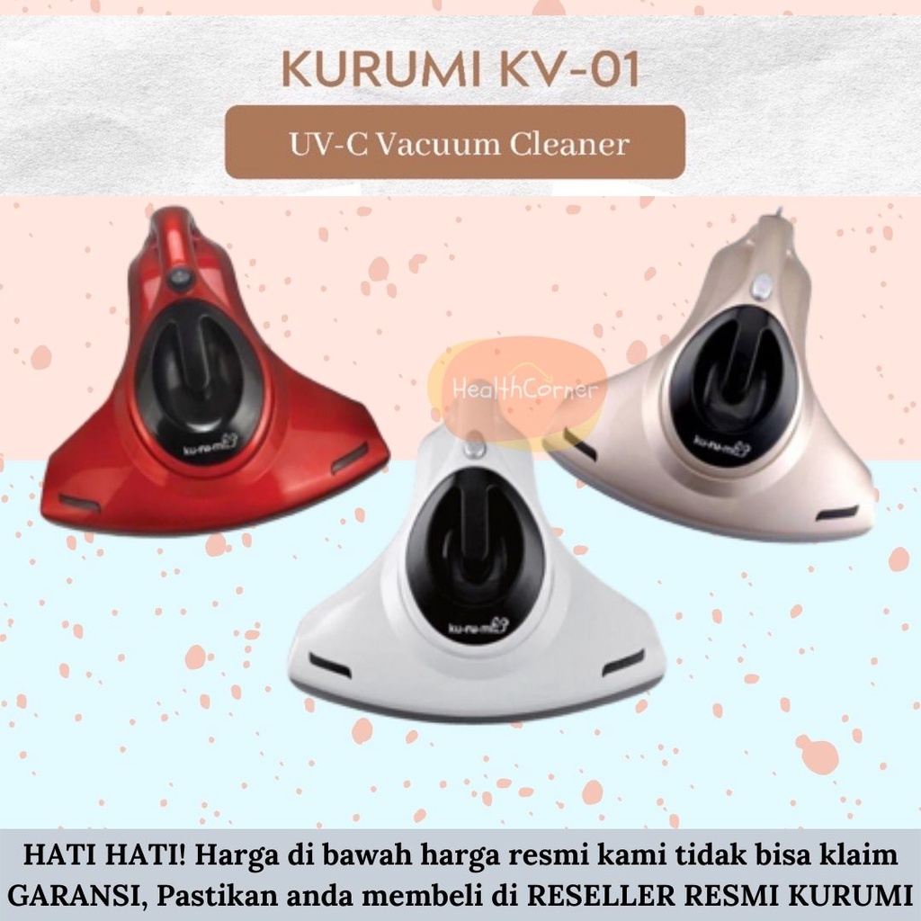 Kurumi Mites UV Vacum Cleaner KV01 / Vacuum Cleaner Kurumi Mites UV