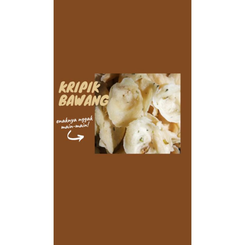 

kripik bawang 500g