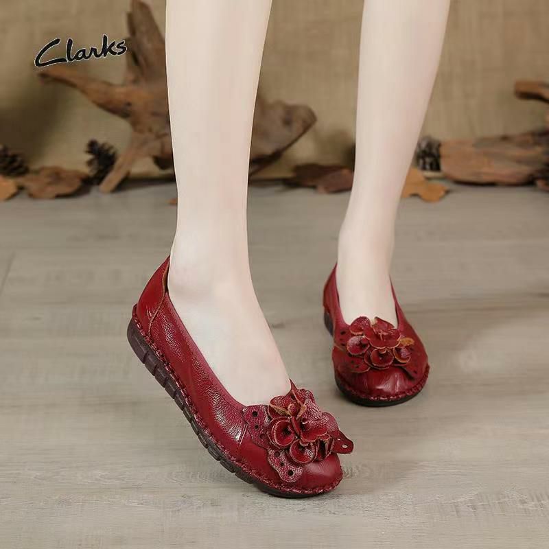 SEPATU CLARKS KD1178 / SEPATU KULIT / SEPATU KANTOR WANITA