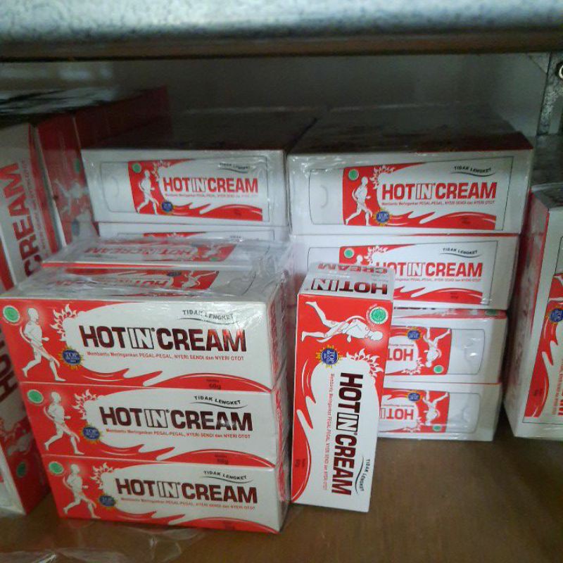 Hot in cream tube 60gr