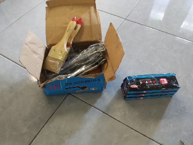 Grendel Alumunium Slot Pintu Jendela 2 Inch / 6 Cm I Selot Alumunium Tebal Skrup Baut