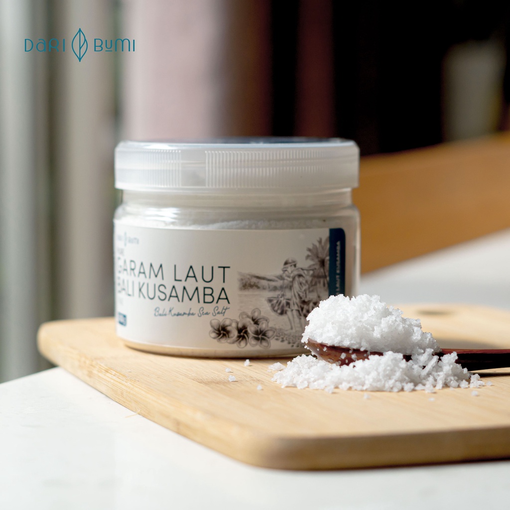 Garam Laut Bali Kusamba Dari Bumi Sea Salt Organik Original