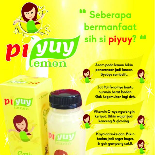 Brosur Piyuy Lemon Shopee Indonesia