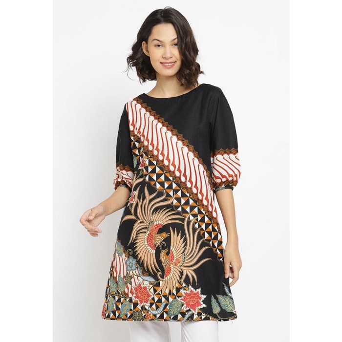 Hassenda - Puricia Dress Batik Wanita Rachna - M