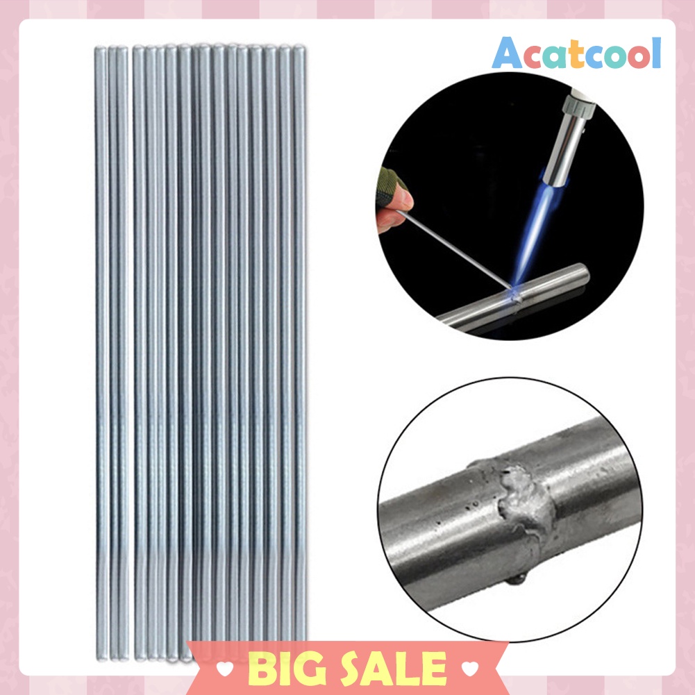 1.6mm Low Temperature Aluminum Welding Rod Wire Bars No Need Solder Powder