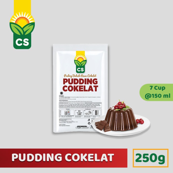 

Ht62D Cs Food Pudding Cokelat - 250G Ht52Hh
