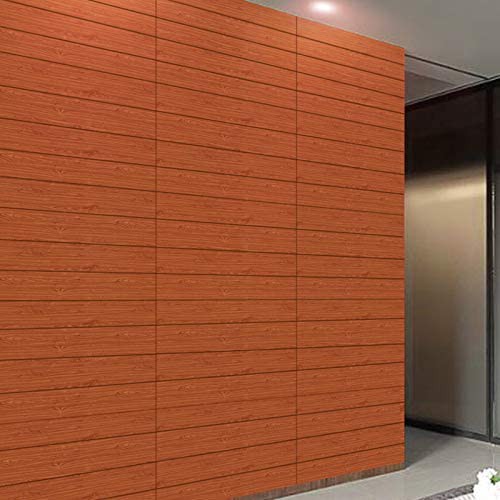 Wallpaper dinding Foam 3D  Kayu 70x77cm KAYU FOAM Brick Panel WallSticker Dekorasi Dinding-2