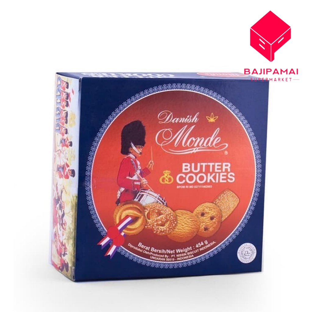 

MONDE BUTTER COOKIES 454GR