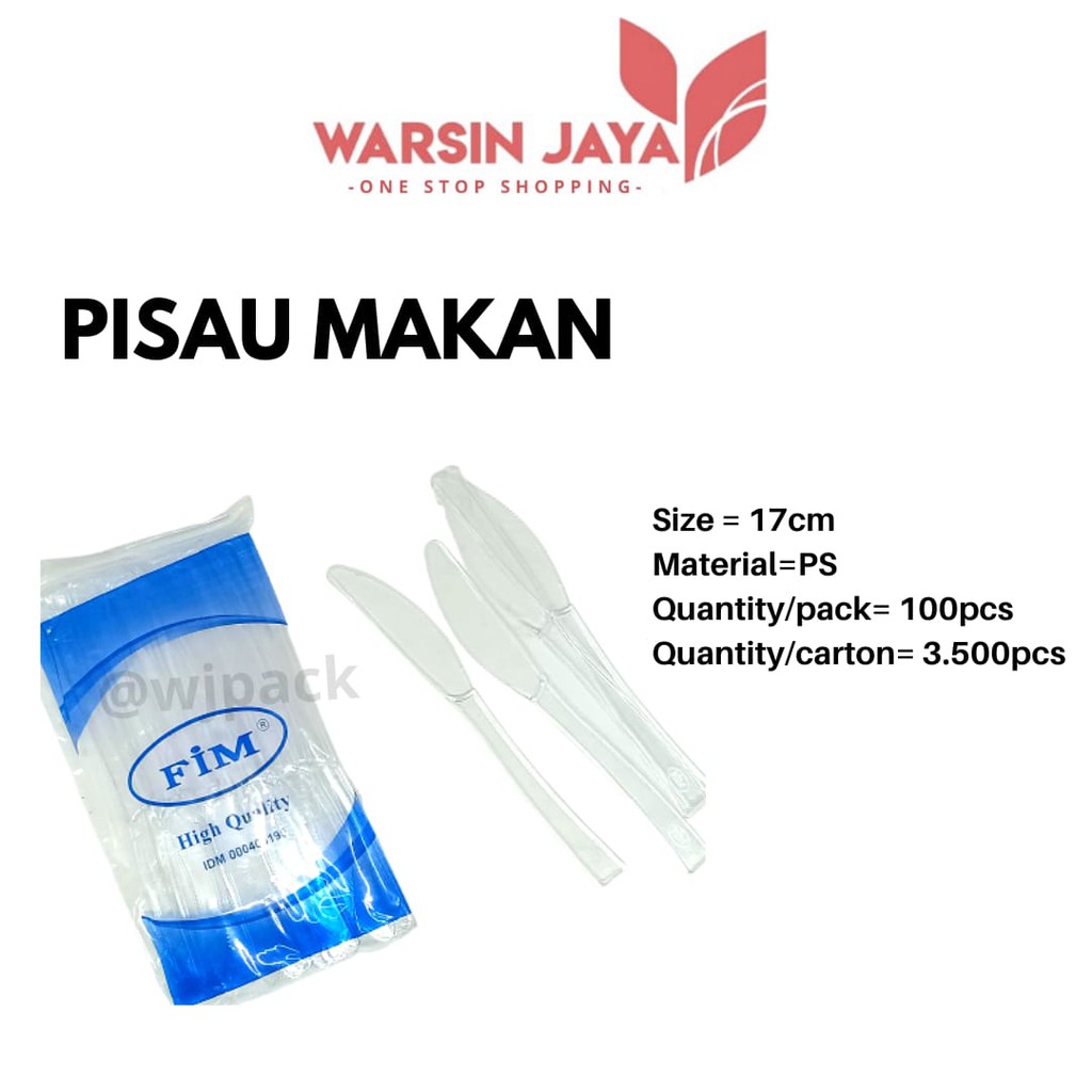 

PISAU MAKAN PLASTIK ISI 50PCS
