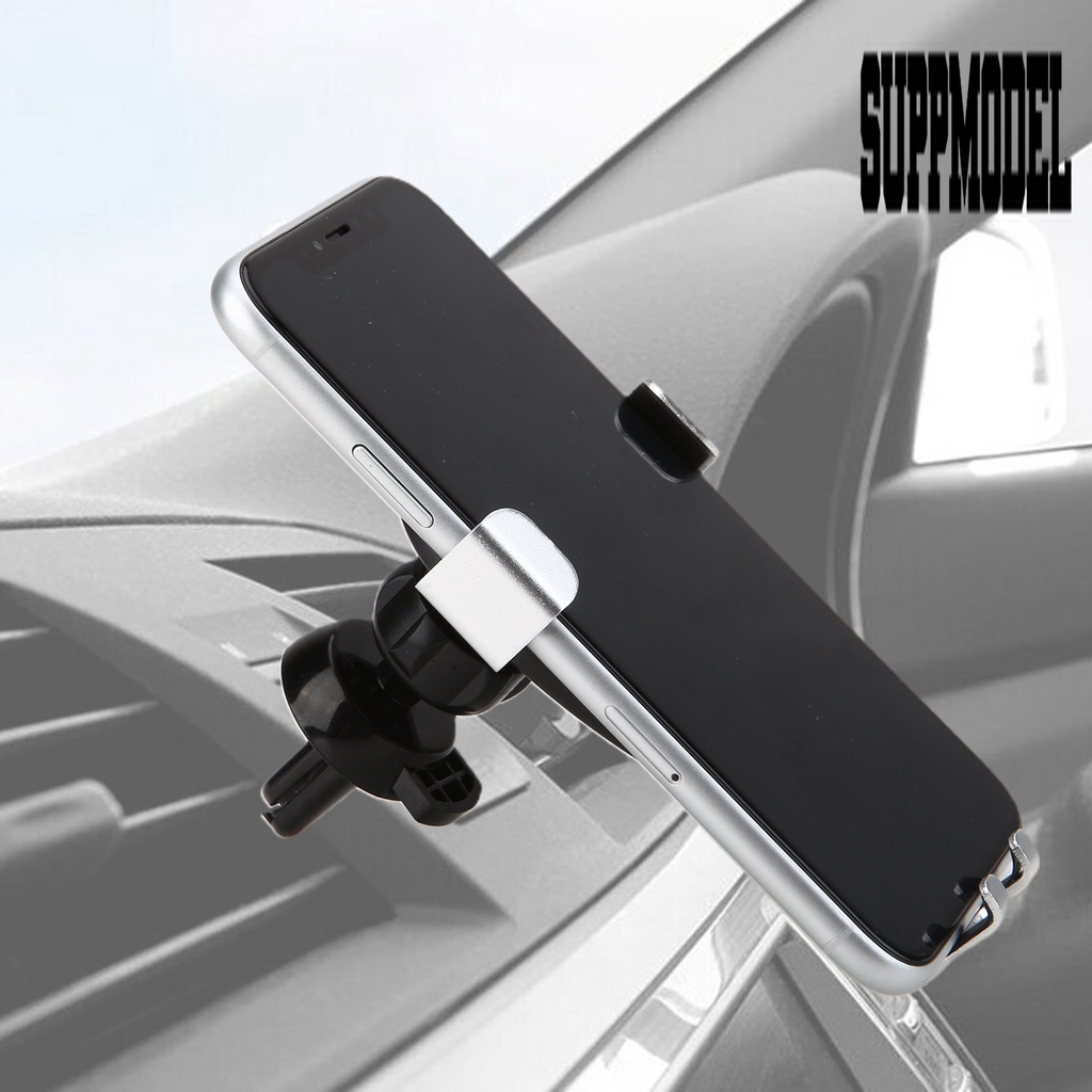 Stand Holder Smartphone Gravitasi Untuk Ventilasi Ac Mobil