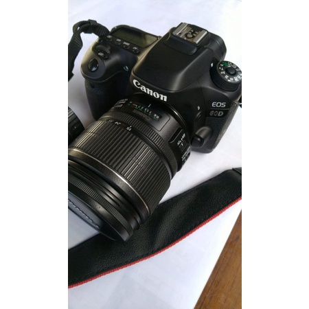 kamera canon 80D plus lensa fix 50mm f1.4 usm, lensa canon efs 15-85mm is usm