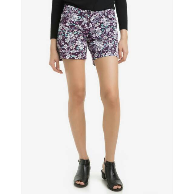 Floral short Pants - Celana pendek waniwanita