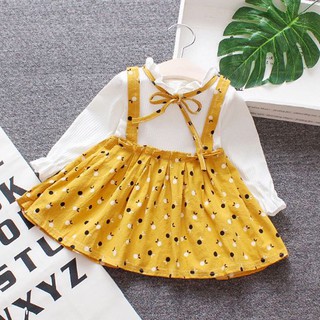 AL025 RIBBON DRESS PRINCESS ANNA ROK  LENGAN PANJANG  BAJU 