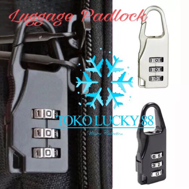 Gembok Tas Koper Luggage PadLock