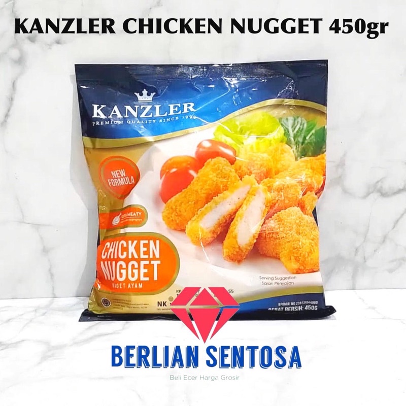 

Kanzler chicken nugget original 450gr