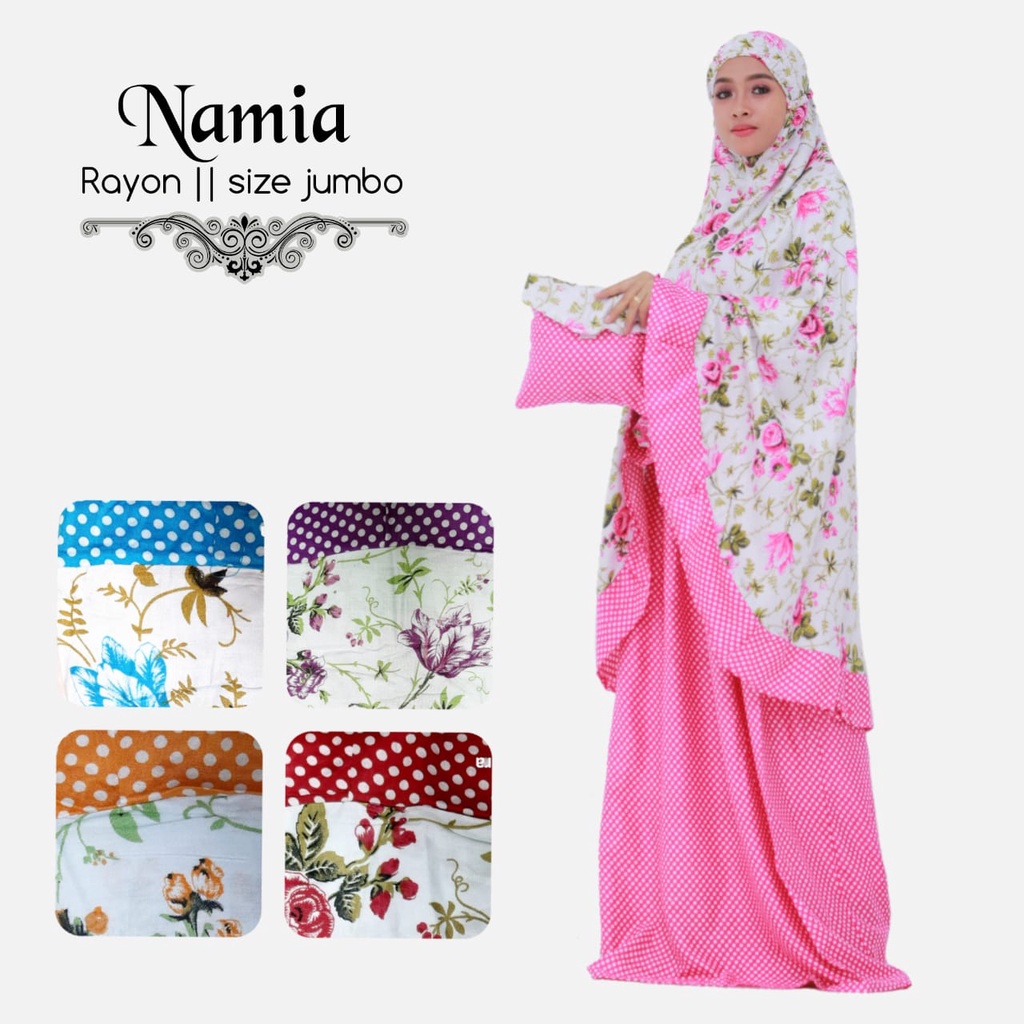 Bisa COD - Mukena Bahan Rayon Murah Berkualitas Fashion Muslim
