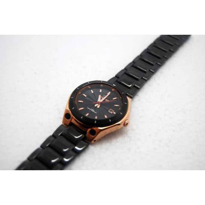 Mirage Jam Tangan Wanita 7569L Black/RoseGold