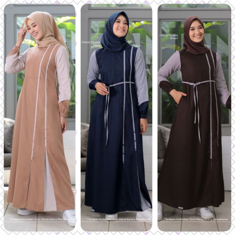 GAMIS ETHICA AYUMI 329 BROWN NAVY NEISYA