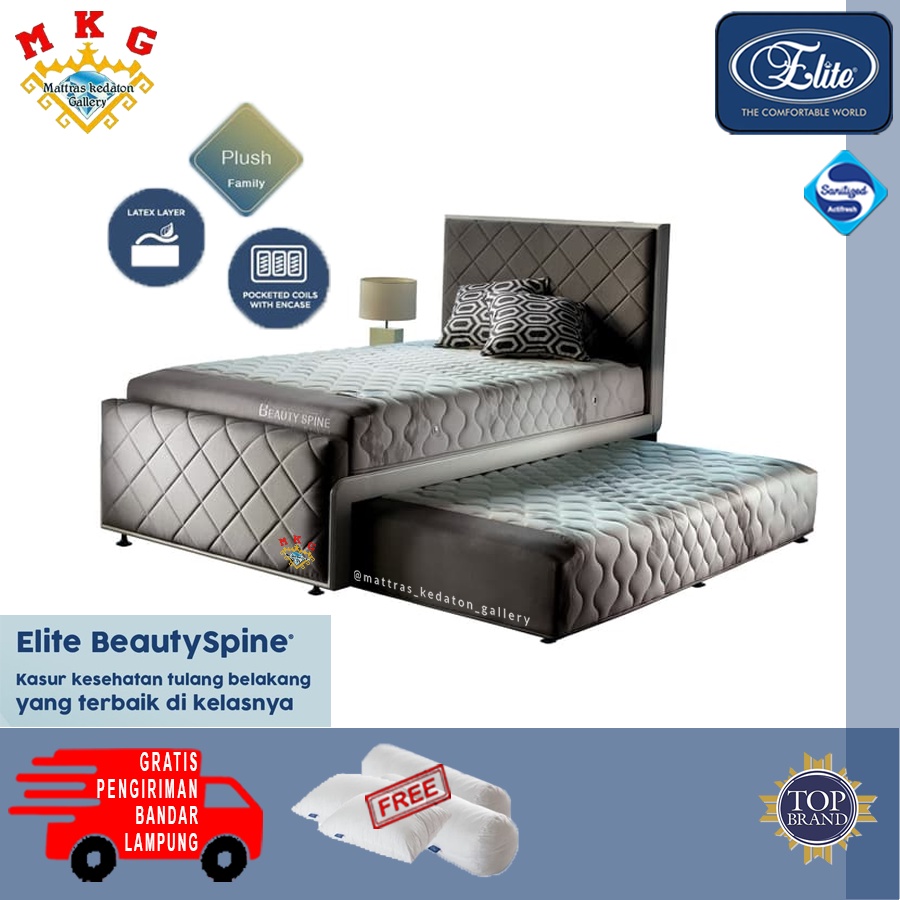 Elite Springbed 3 in 1 Sorong Beauty Spine - Kasur Springbed Sorong 3in1