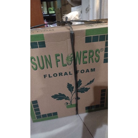 floral foam kering grosir 1 dus isi 24
