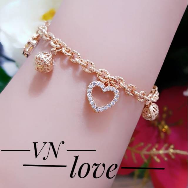 Gelang love xuping cantik