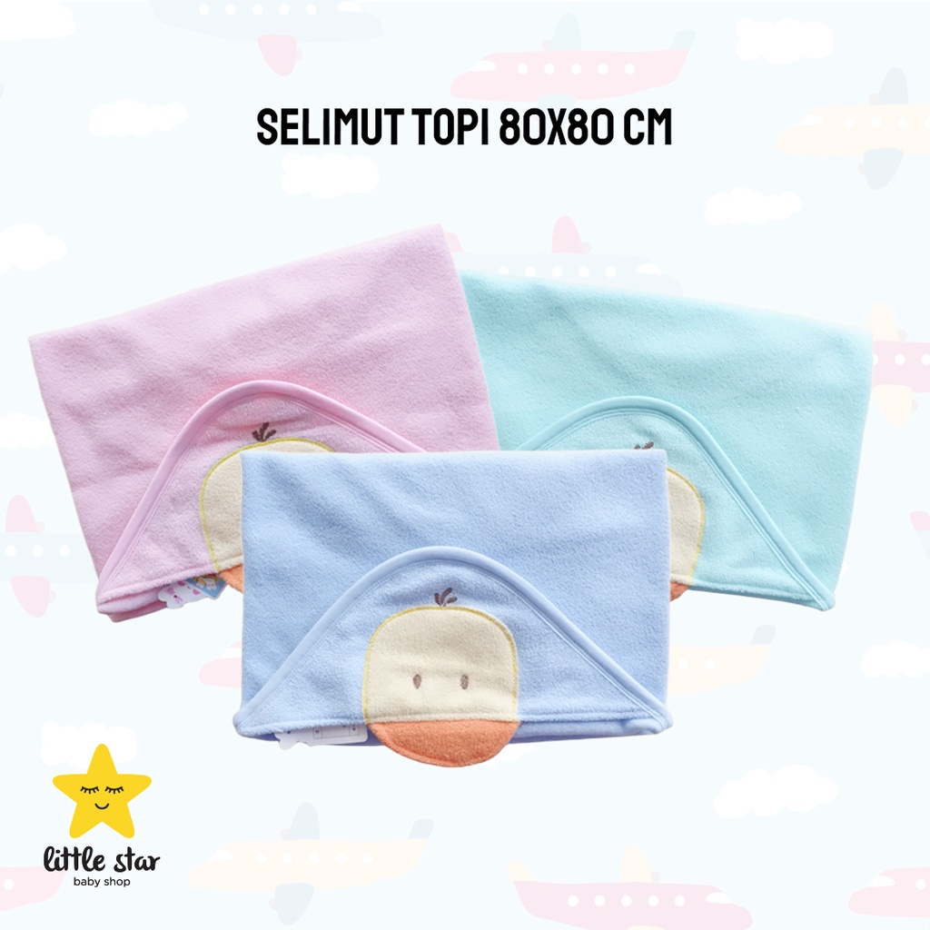 Lucky Angel Selimut Topi Bayi