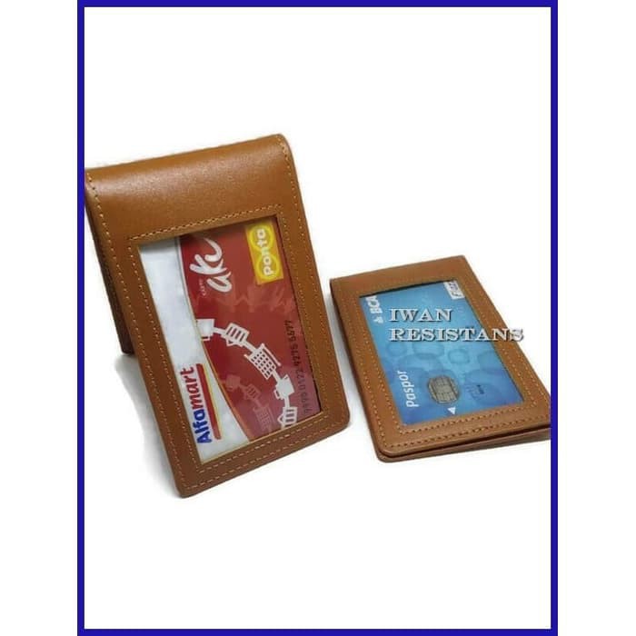 

iD card holder kulit asli,name tag kulit asli