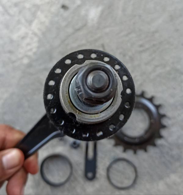 Hub torpedo pacific freehub torpedo bmx fixie 36h