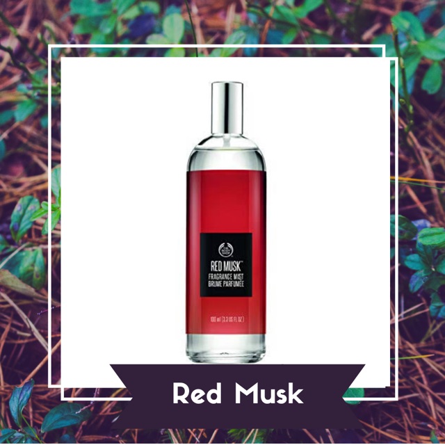 THE BODY SHOP BODY SHOP BODY MIST- RED MUSK