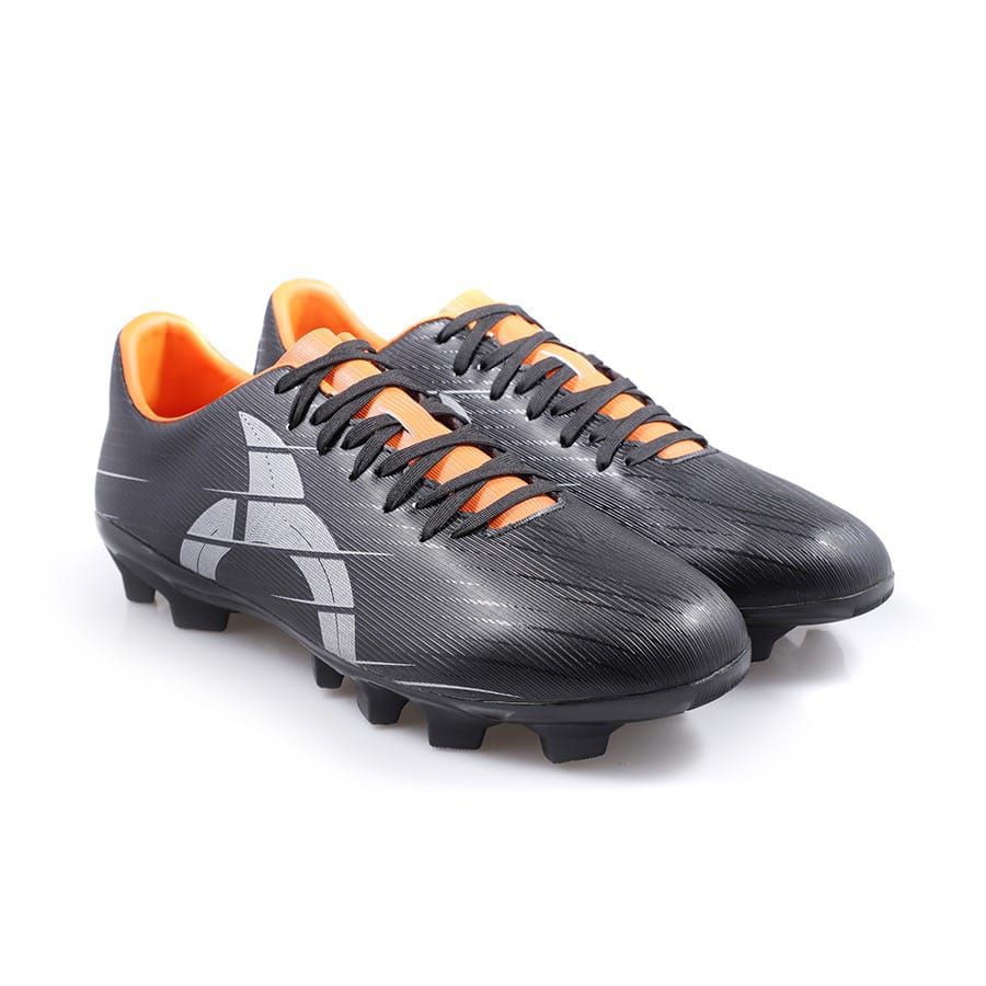 SEPATU BOLA ORTUSEIGHT RAPTOR FG - Black Silver Ortrange (100% ORIGINAL)